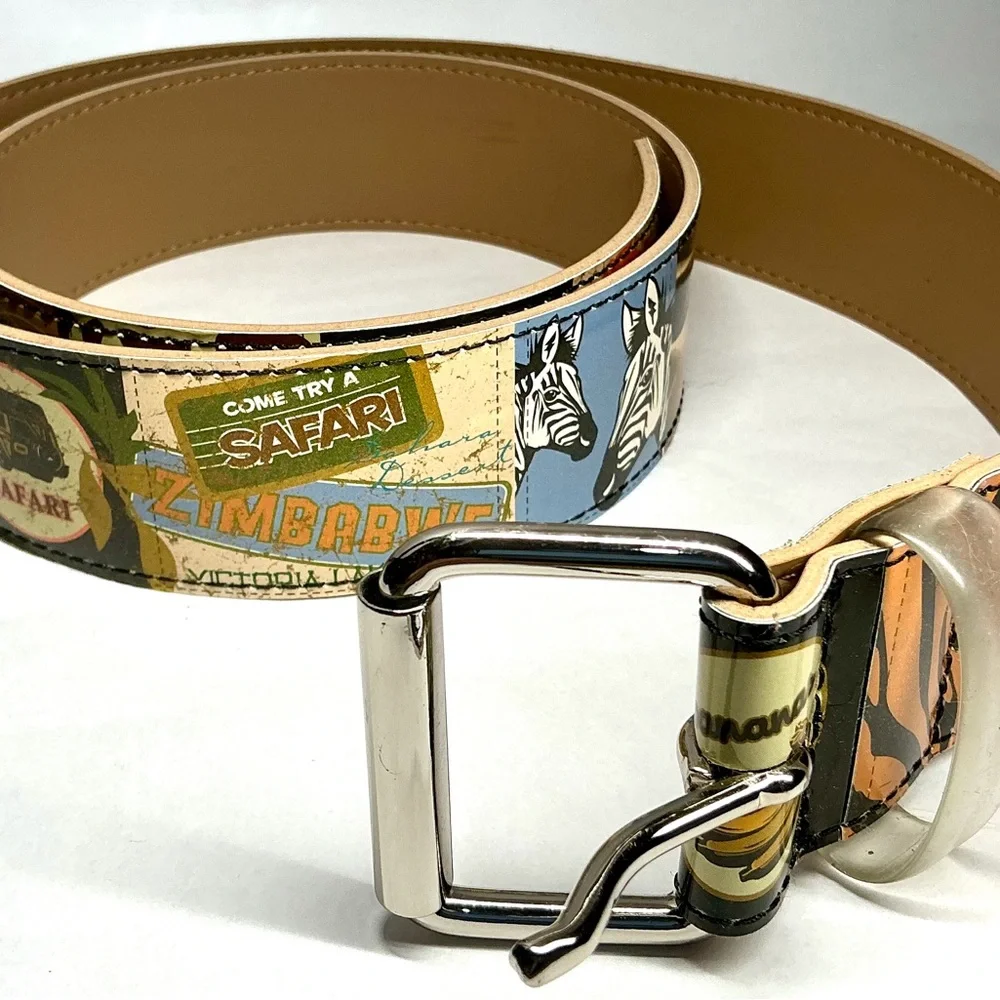 Y2K SAFARI BELT (RARE) - Picture 6 of 8